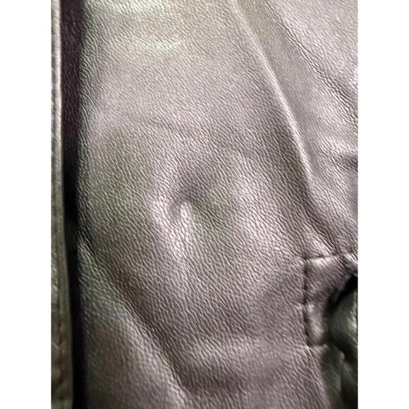BOSS Black Daledy Leather Dress Size 12 with Marks on Leather - Picture 9 of 9